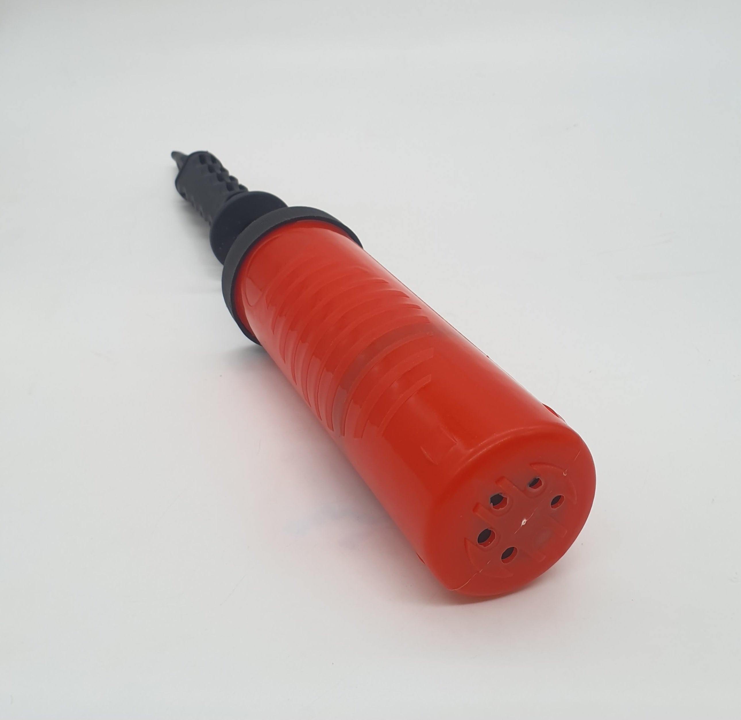Red Hand-held Plastic Balloon Pump