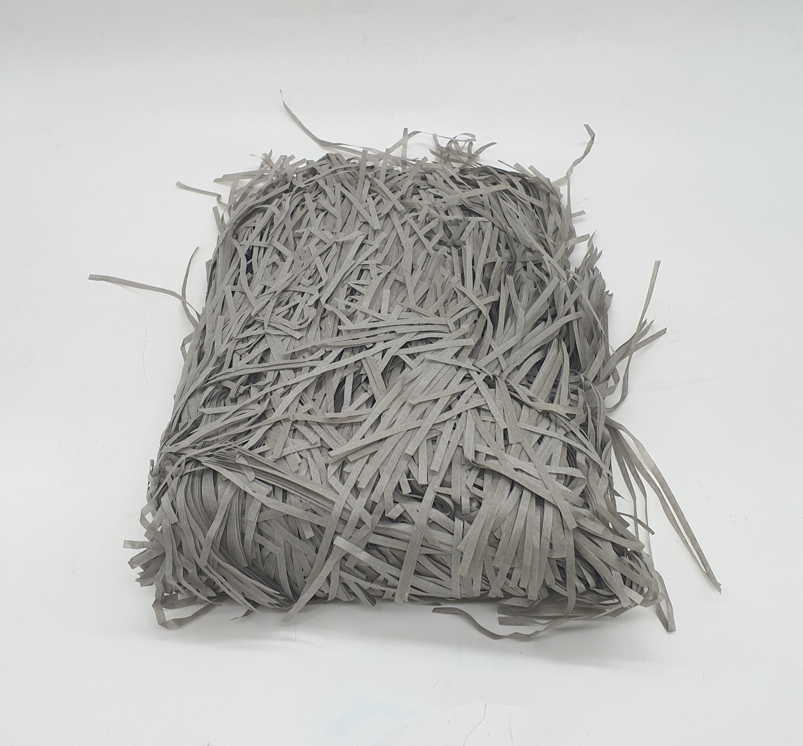 Gray Paper Shred Filler Grass