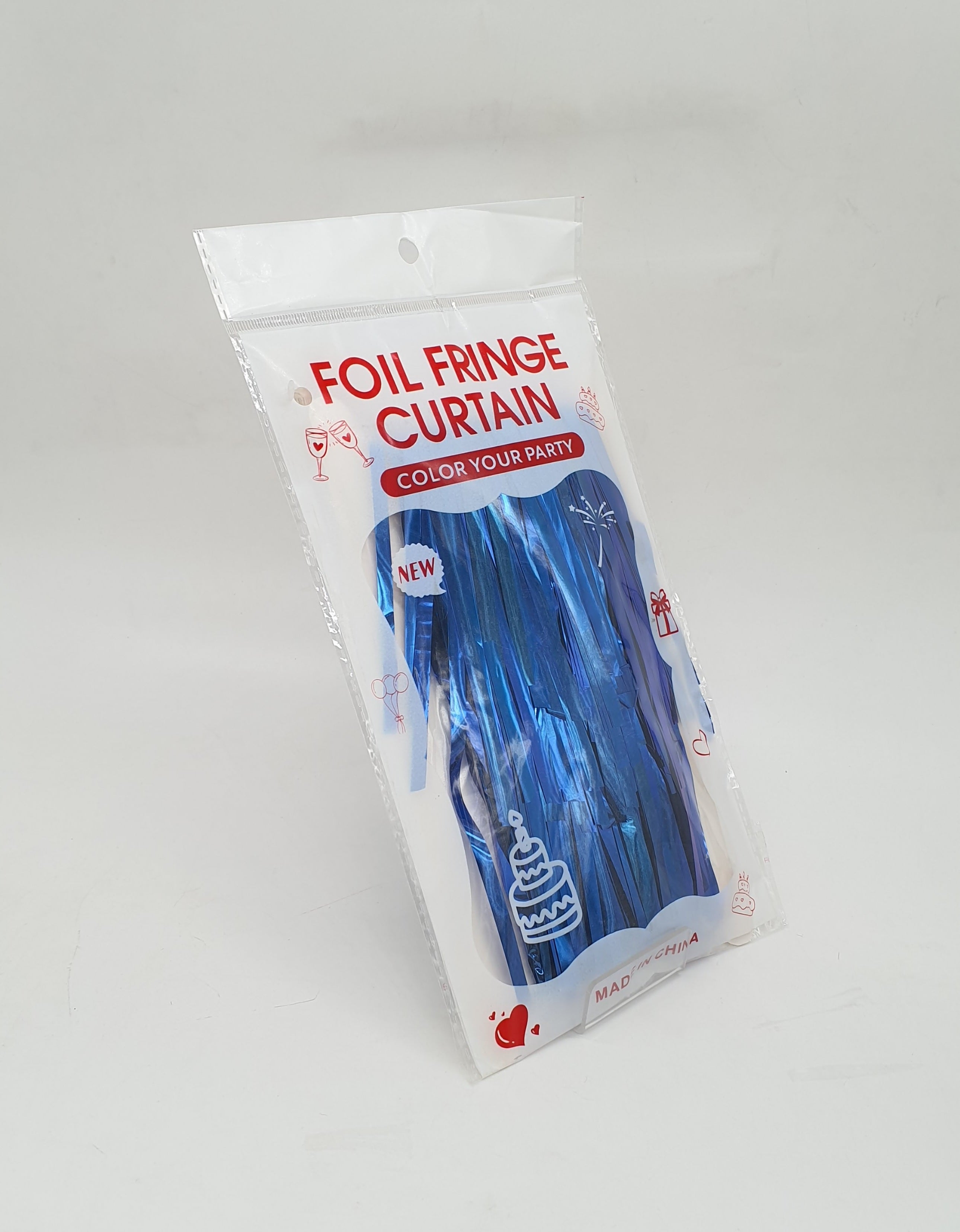 Navy Blue Foil Fringe Curtain Backdrop Navy Blue Foil Fringe Curtain Backdrop