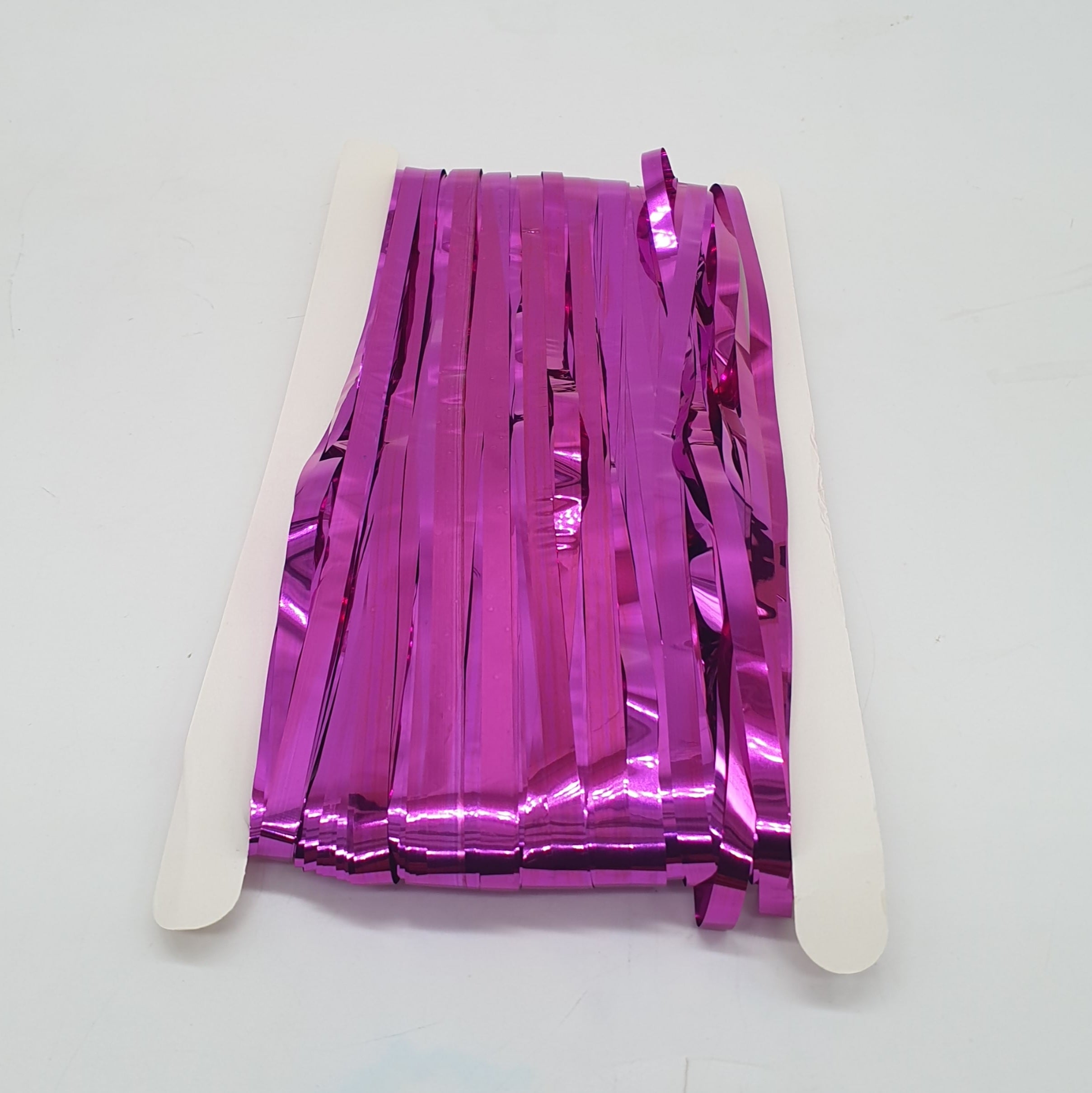 Purple Foil Fringe Curtain Backdrop