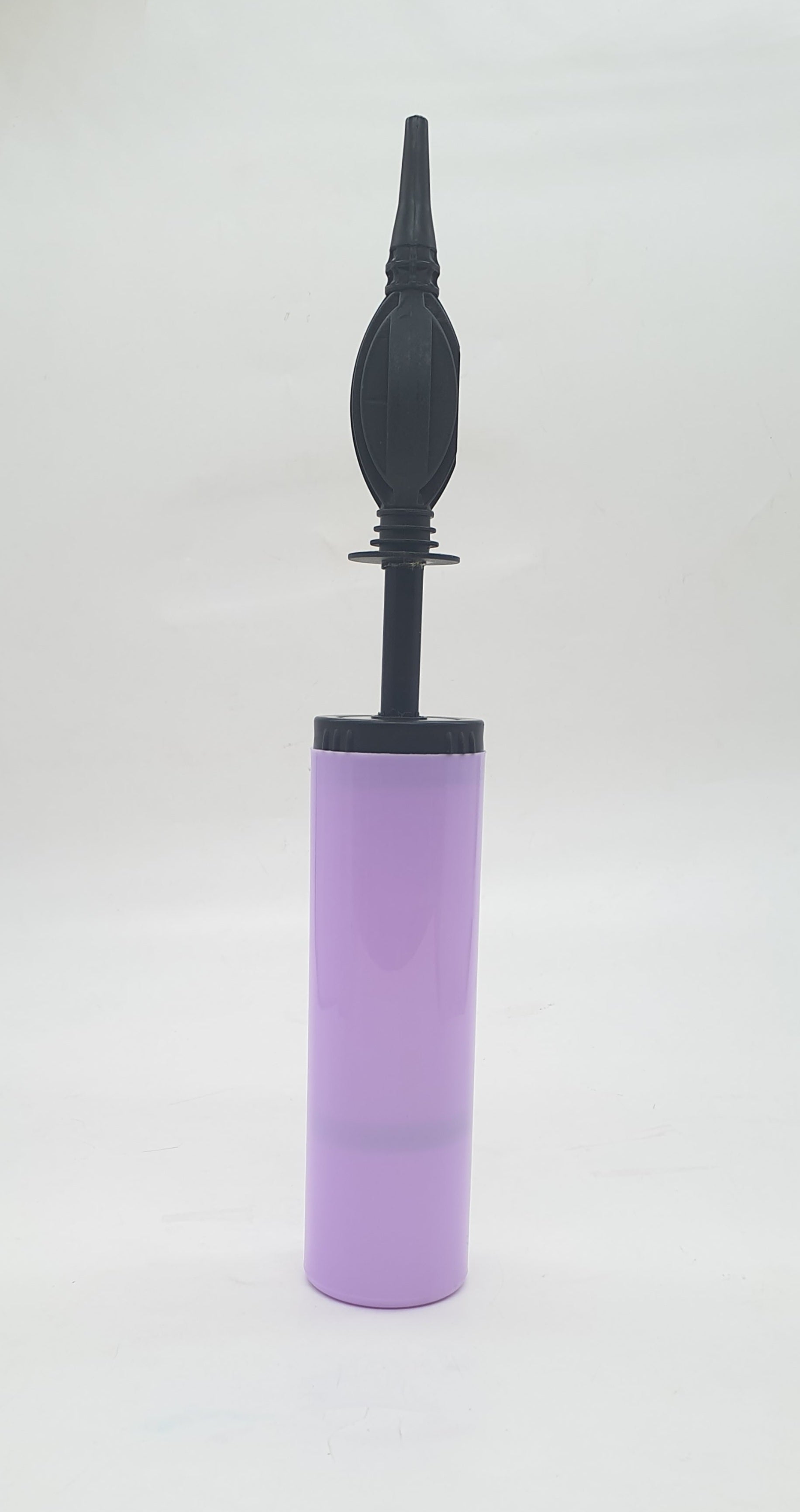 Purple Hand-held Plastic Balloon Pump