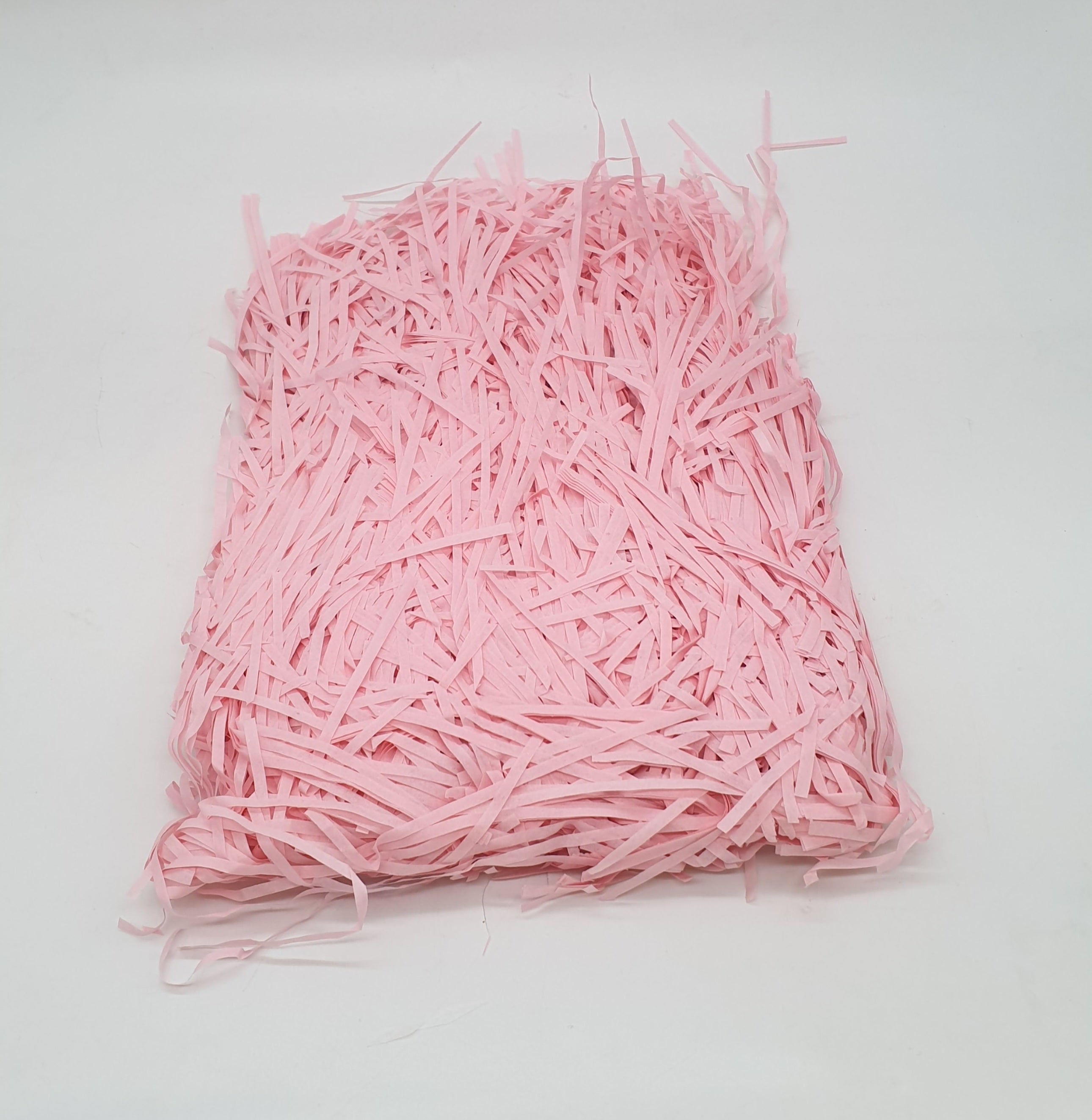 Pink Paper Shred Filler Grass