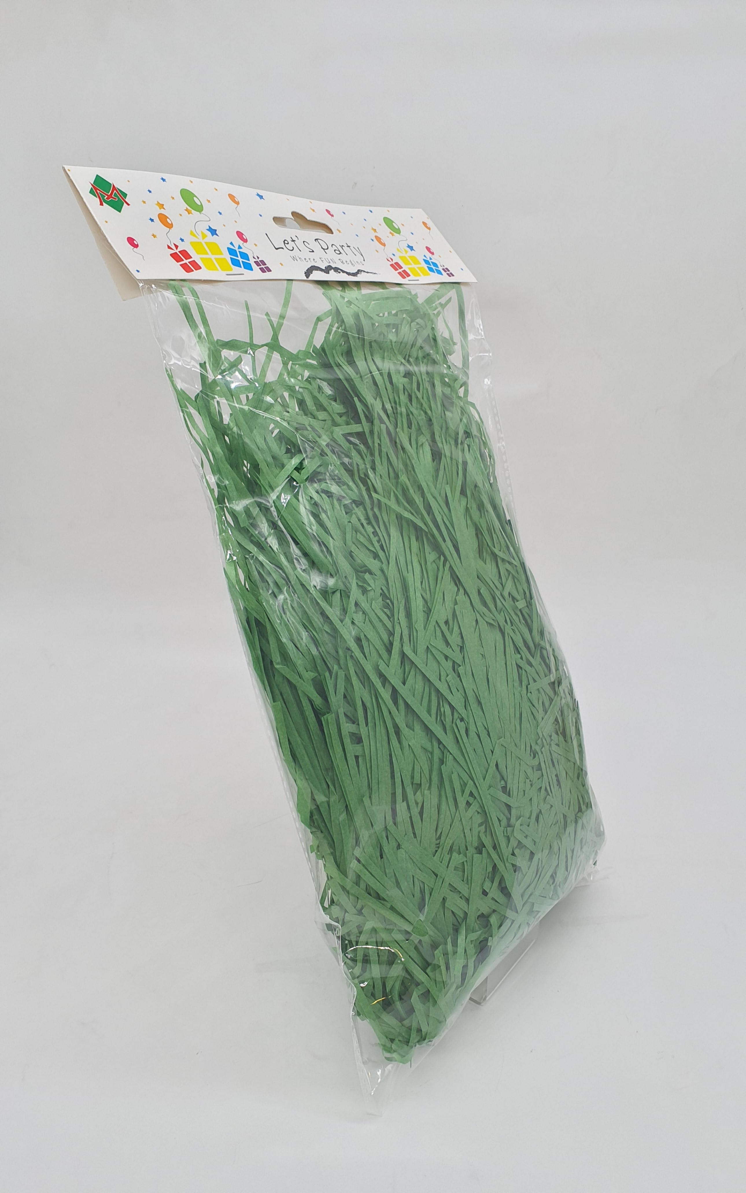 Green Paper Shred Filler Grass