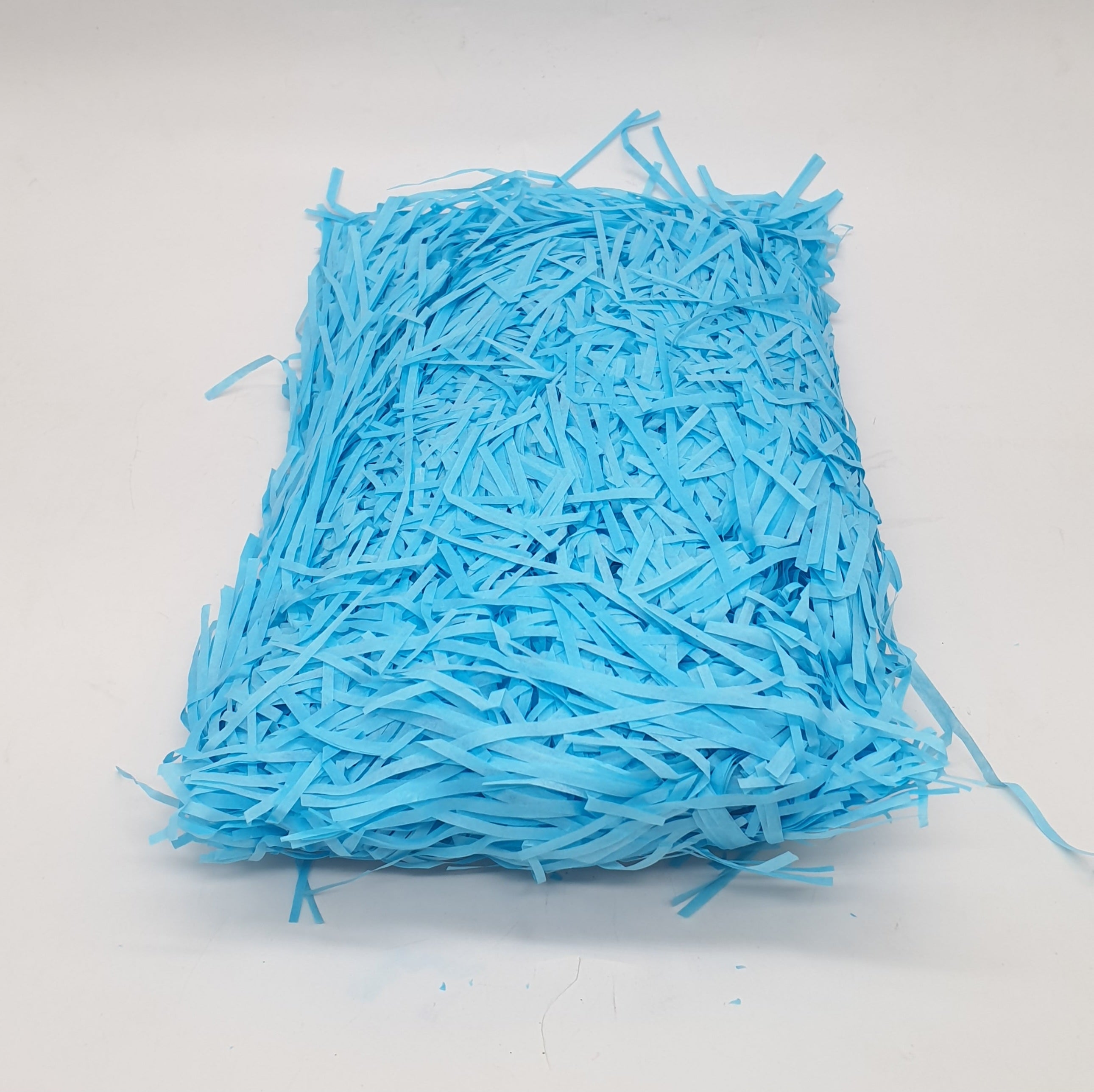 Blue Paper Shred Filler Grass