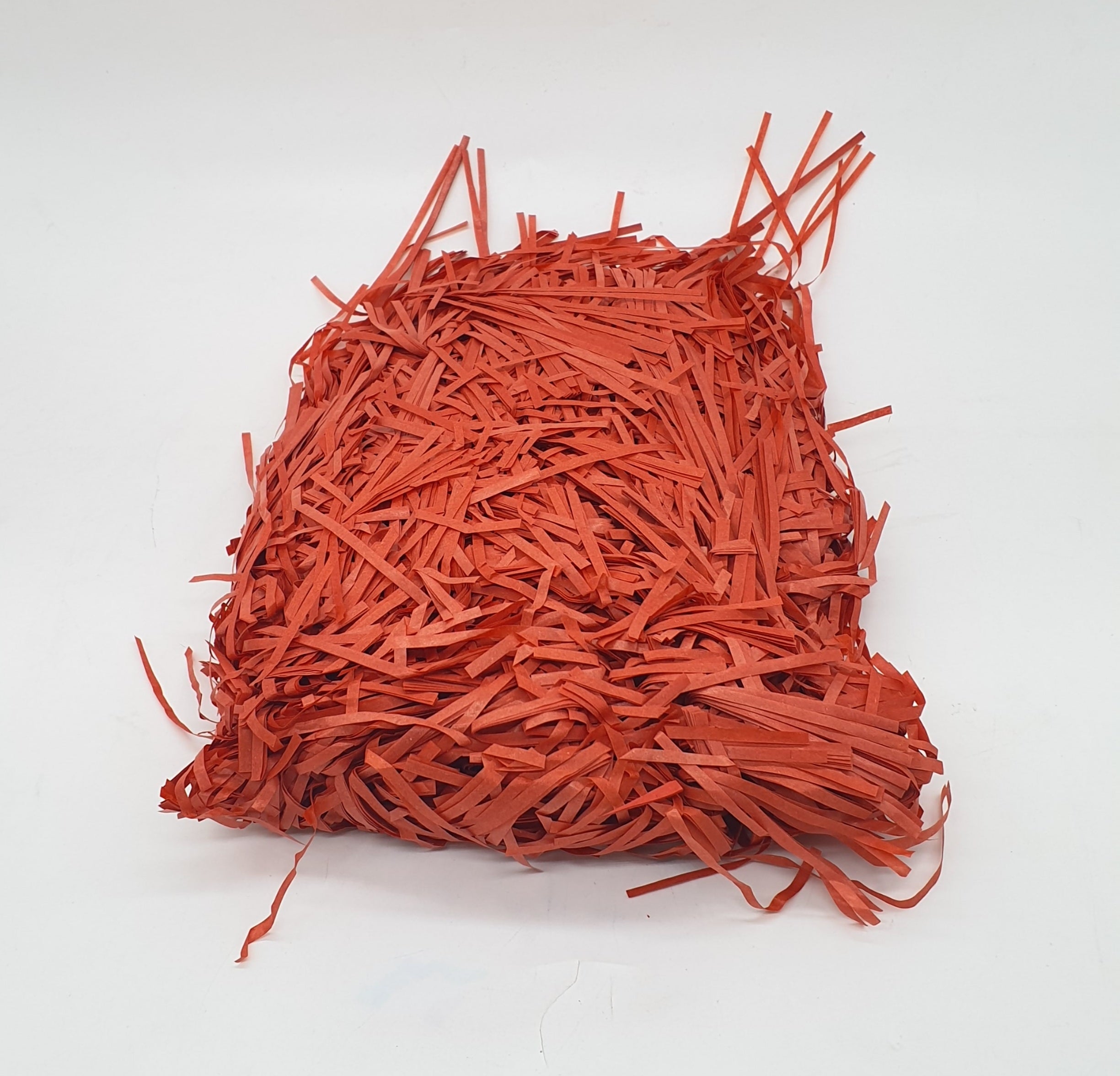 Red Paper Shred Filler Grass