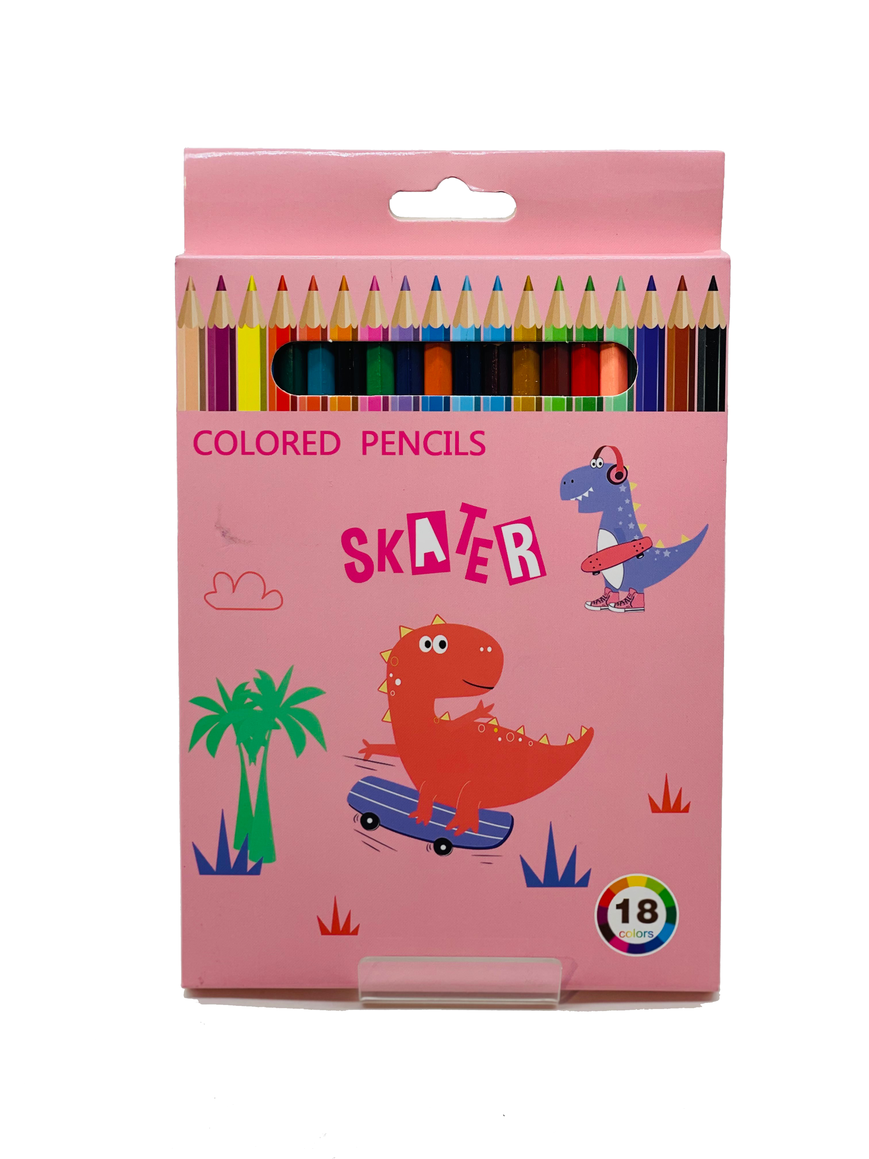 Dino World Color Pencils