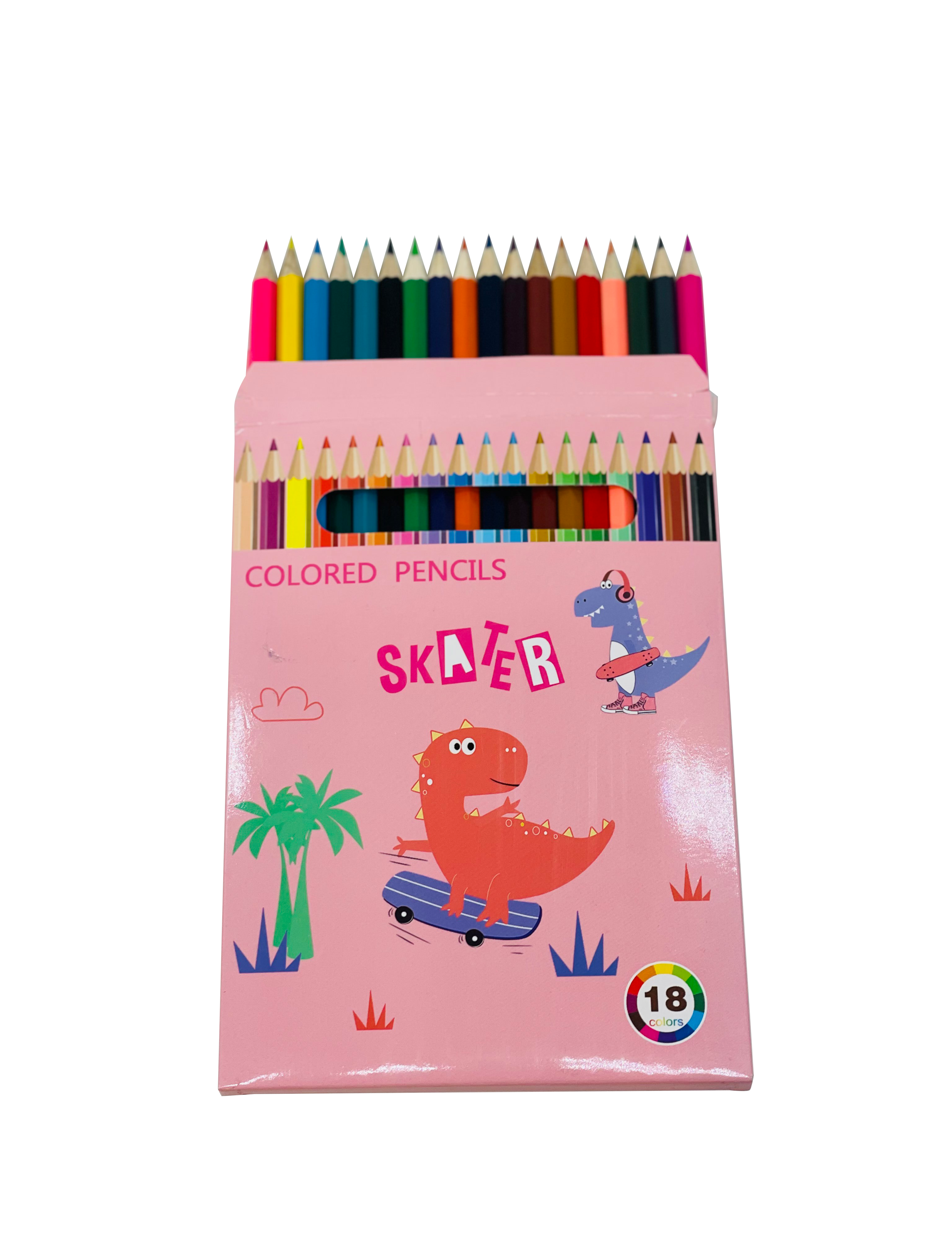 Dino World Color Pencils