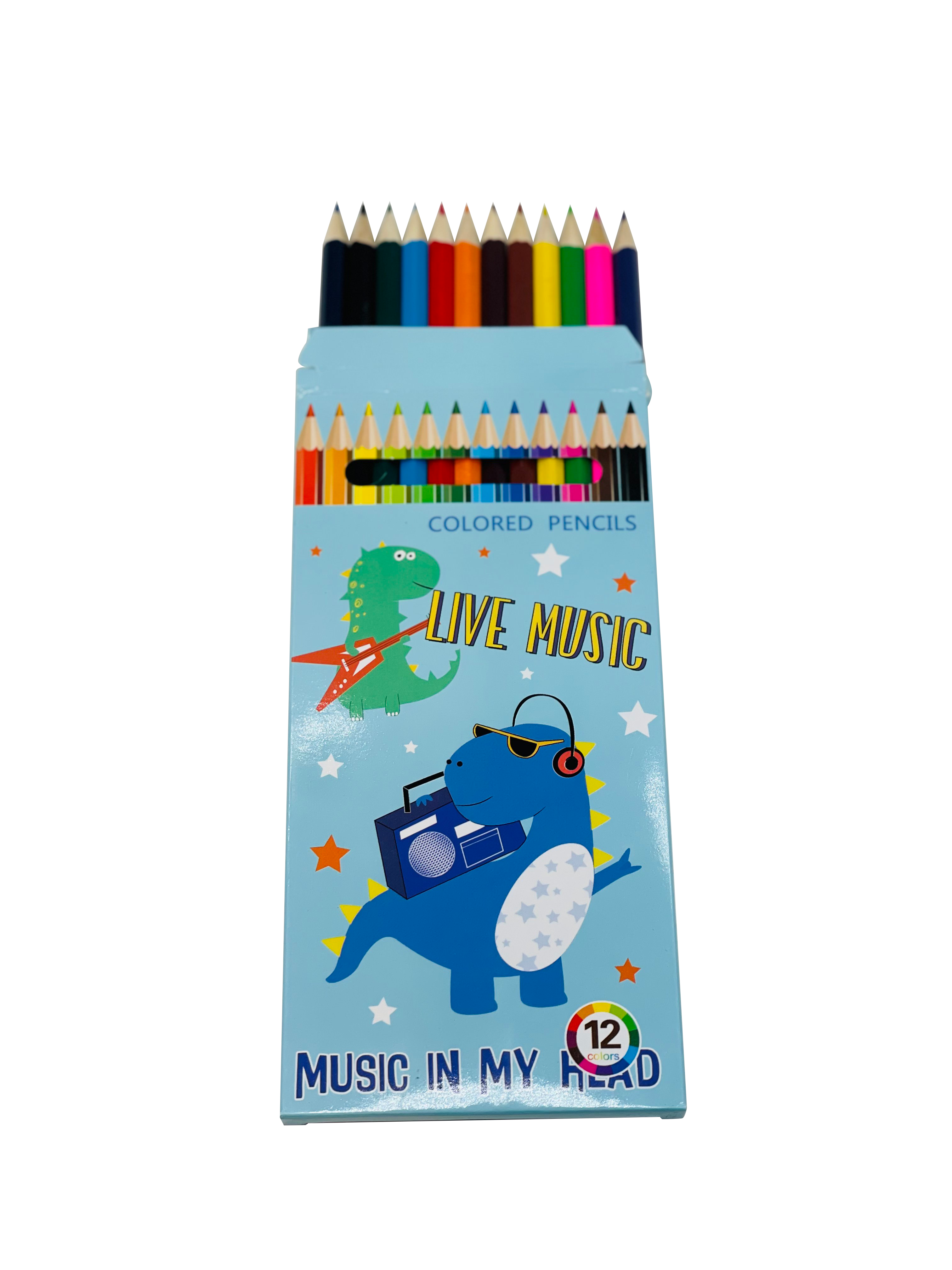 Music Theme Color Pencils