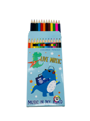 Music Theme Color Pencils