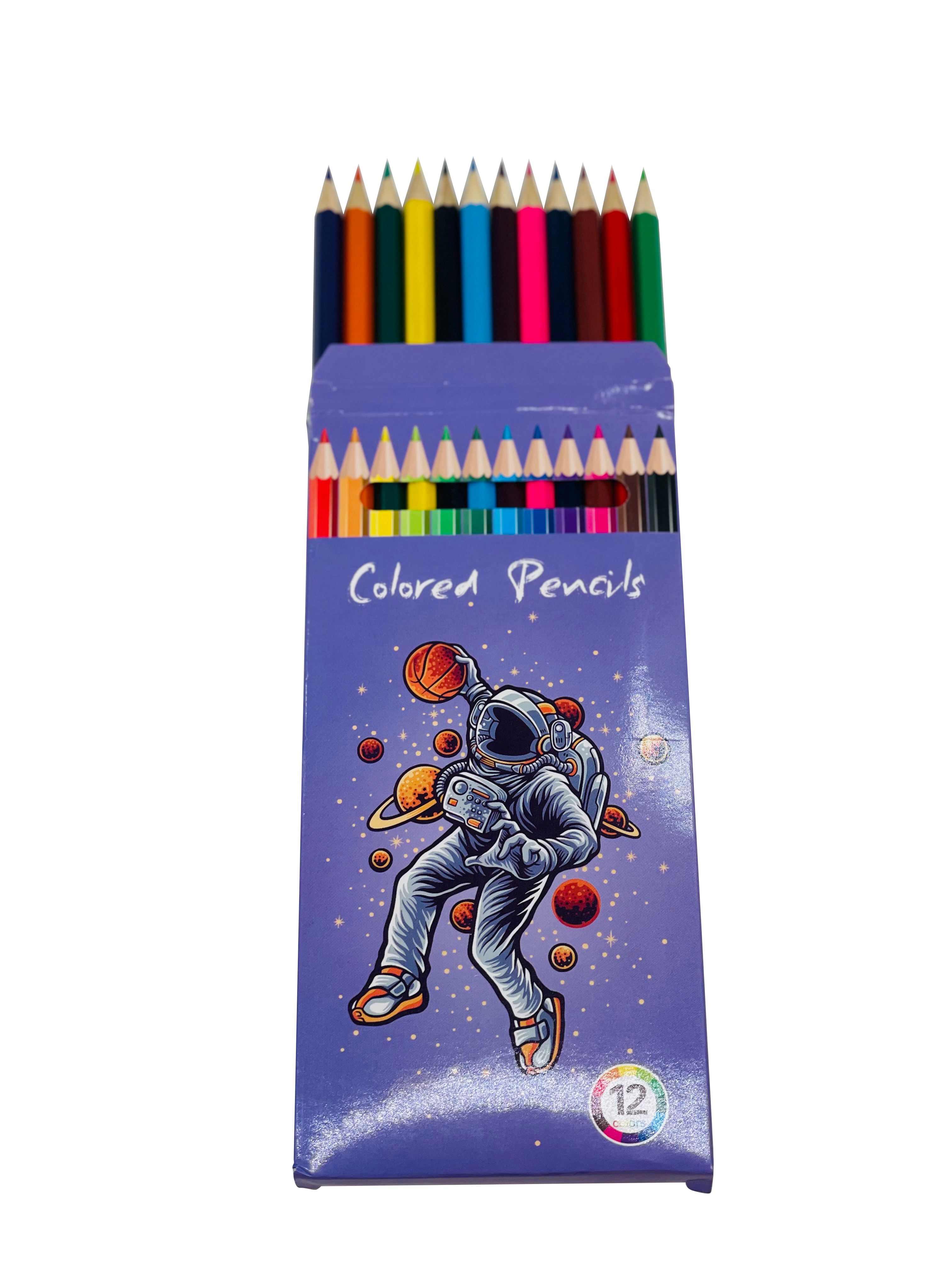 Spaceship Themed Color Pencils