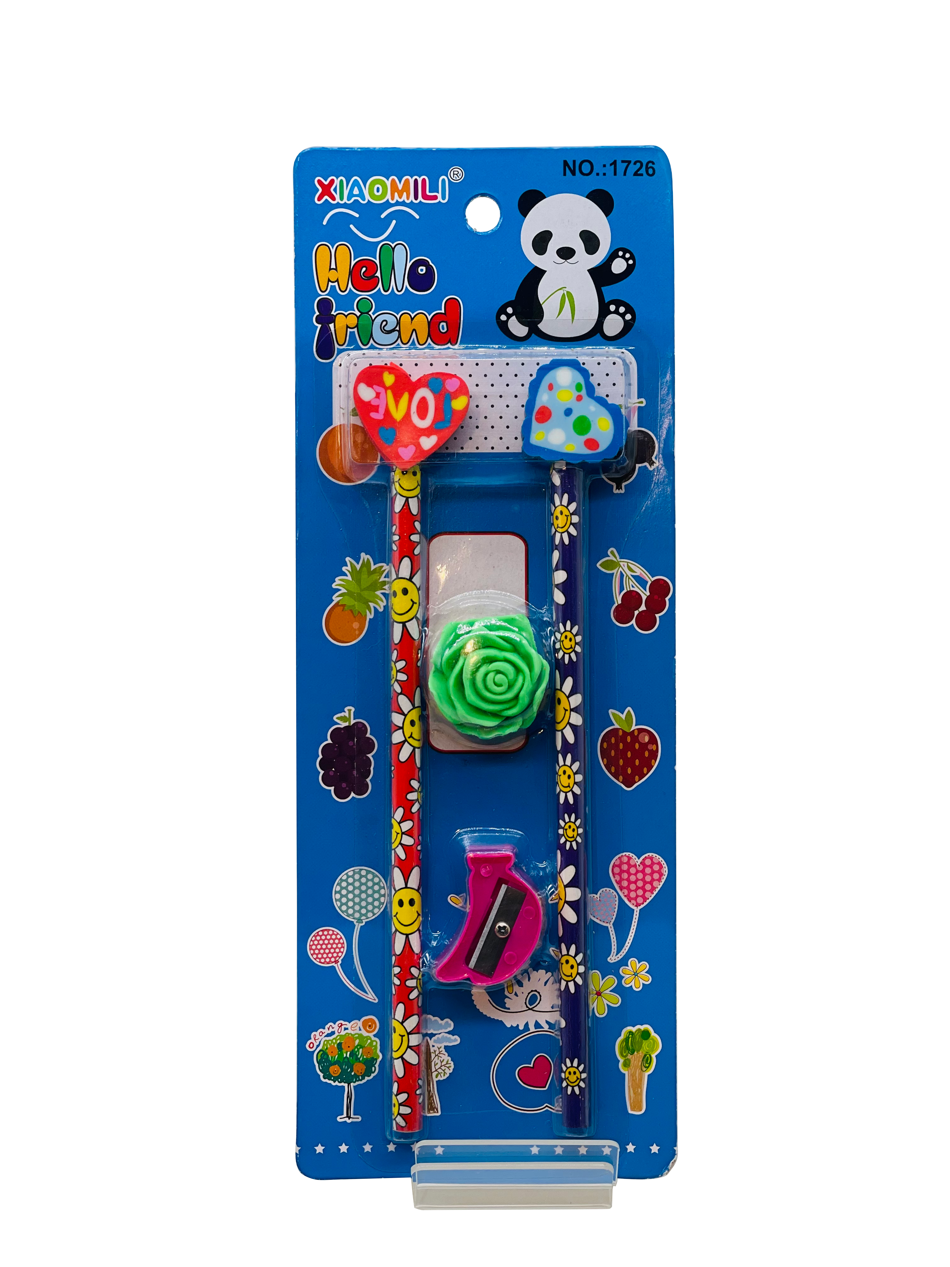 Panda Safari Stationery Set