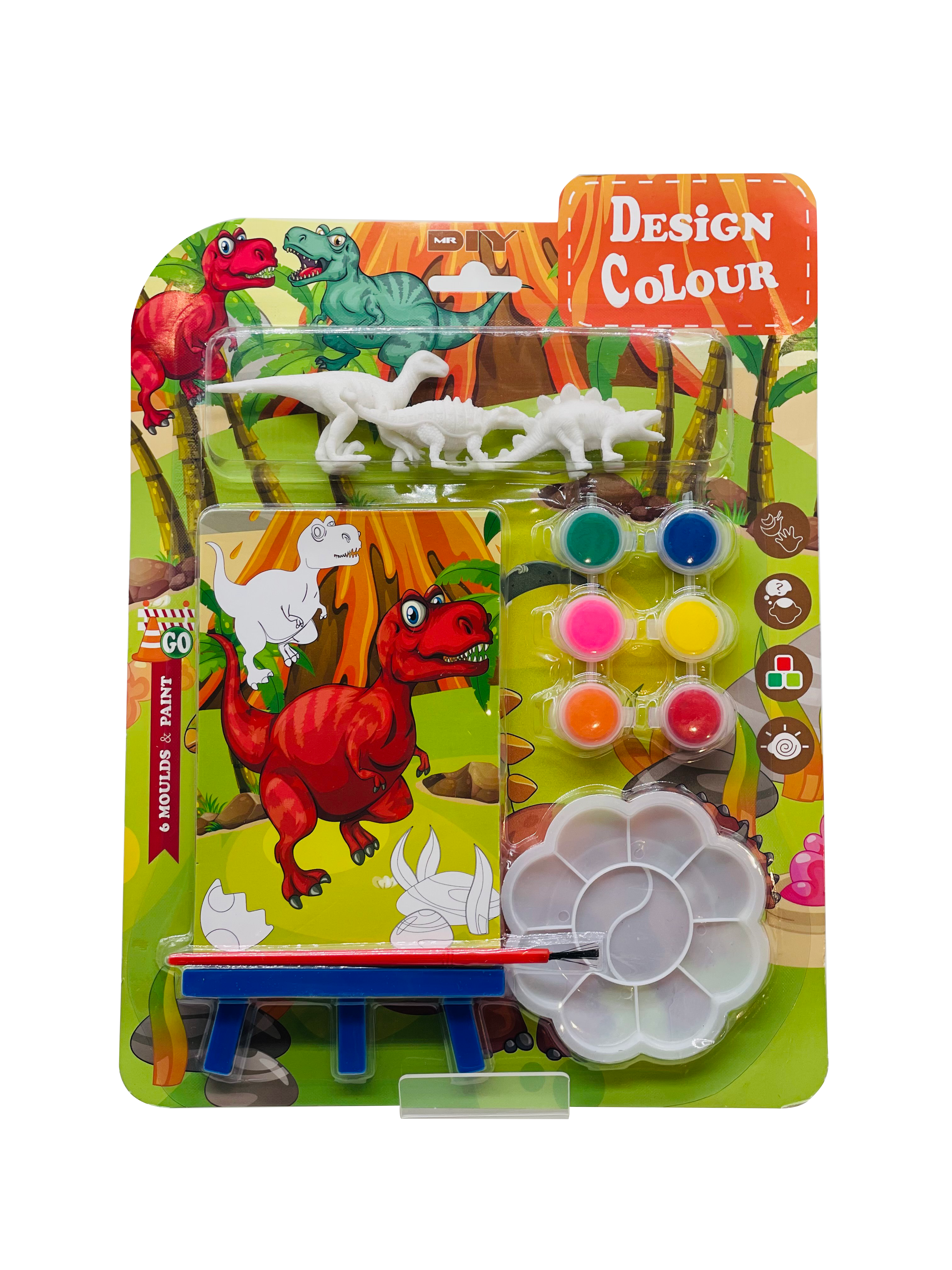 Dinosaur Delight Water Colors